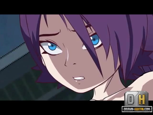 Purple Anime Hentai Cartoon Porn - Enchained Purple-Haired Hentai Vixen Gets Her Pussy Screwed ...