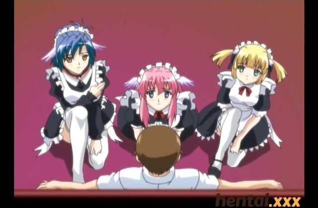 Three maid hentai