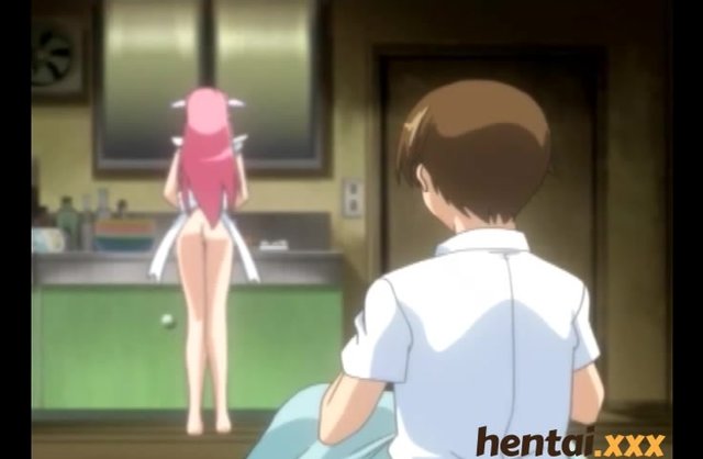 Anime Cartoon Girls Naked - Teen Guy Gets Horny When Meets Sexy Pink-Haired Anime Girl ...