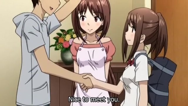 Brunette Anime Teen Girl Having Her First Night Of Sex With ...