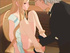 Mature male his his way with a blonde who is part of a trio of tempting trollops.