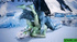 Purple-haired fairy with green skin fucking with icy monster