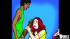 Black man loves a redhead's mouth and ass pucker