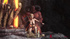 Young girl fucked by demon in blazing inferno
